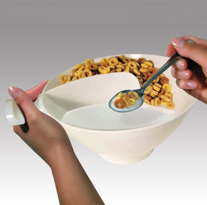 Anti-Soggy Separated Cereal Bowl – BigBox Store